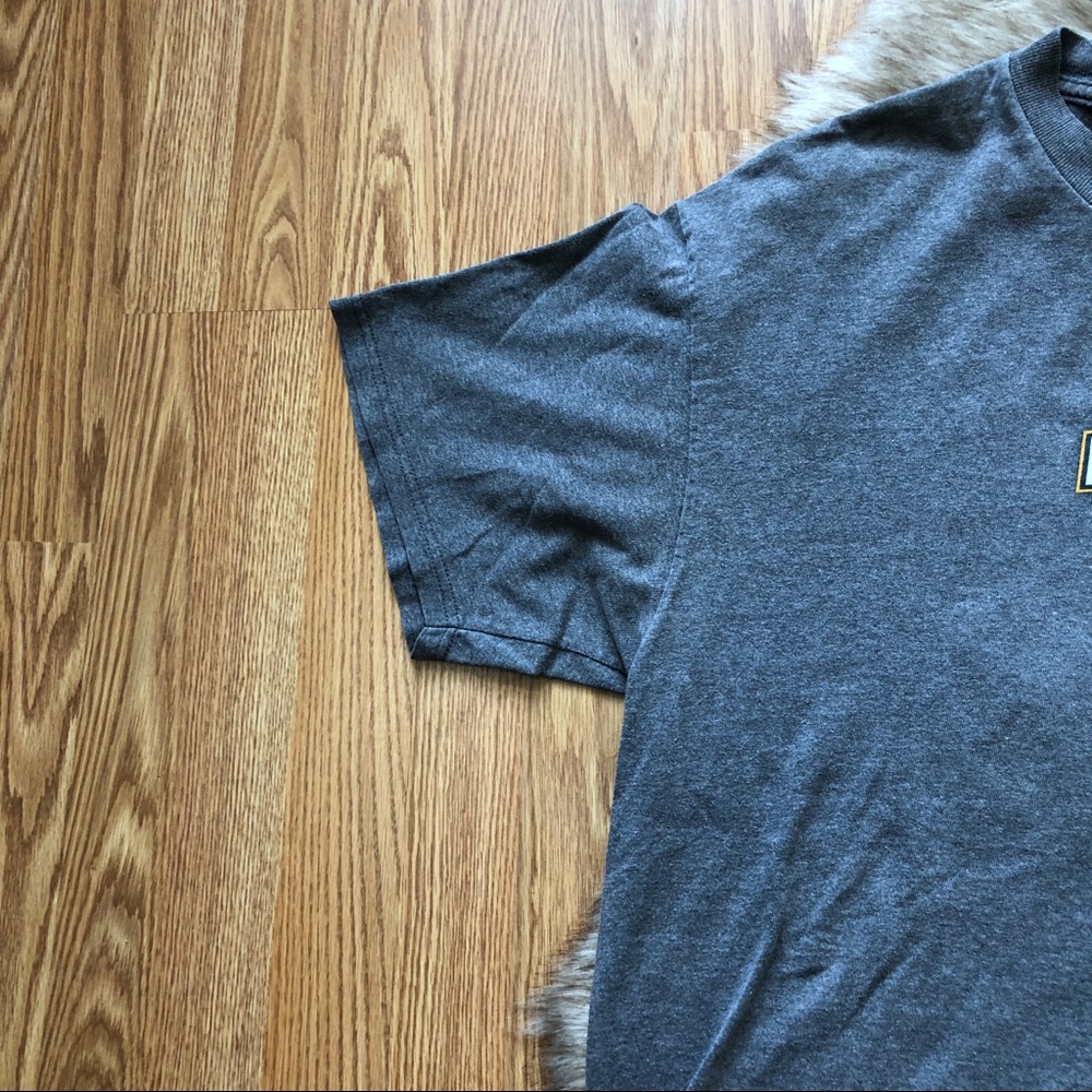 90s Champion Navy T-shirt Size Large T142 - Picture 6 of 7